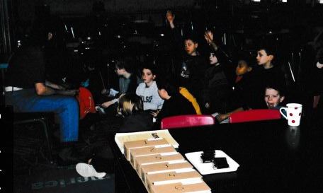 Coach Martin Helping out at a Hillside Event