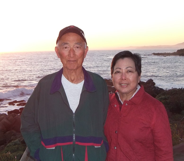 Carl and Jeanne in Cambria, CA