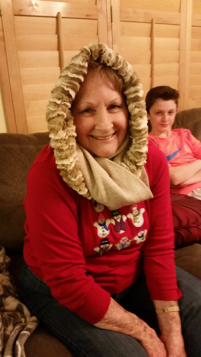 Mema in Colorado for Christmas