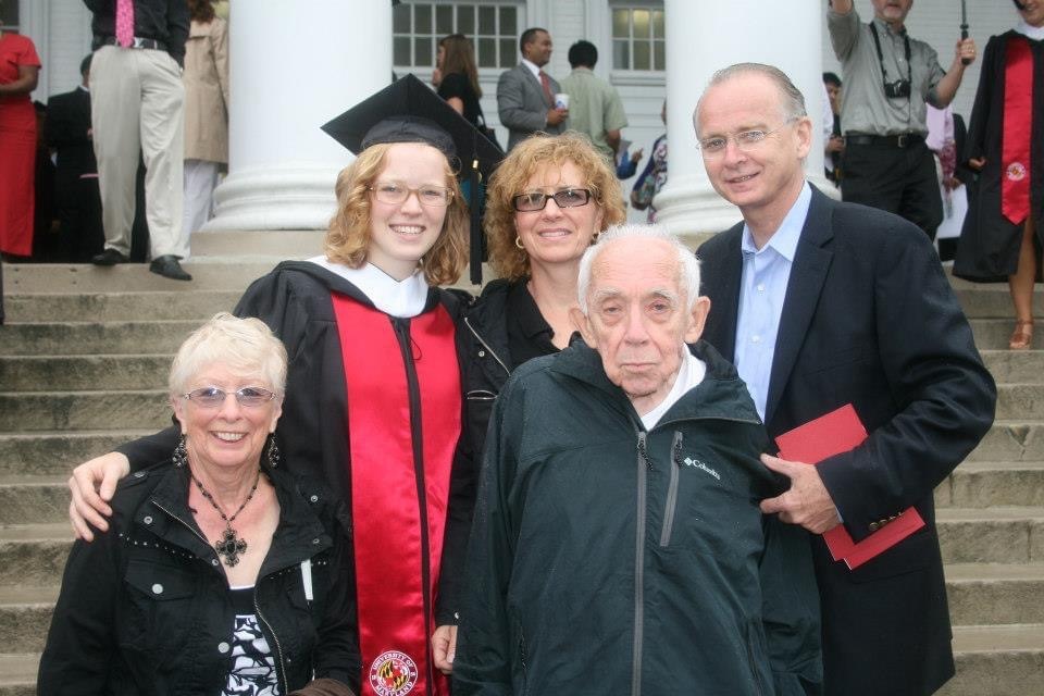 Mike at his daughter's college graduation