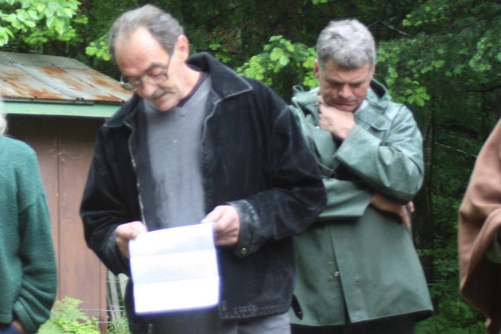 Paul Reading At Sisters Service