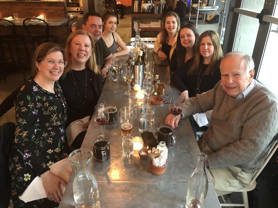 Beautiful family dinner