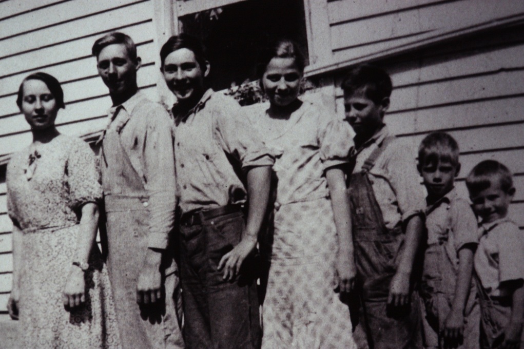 Miller siblings about 1934