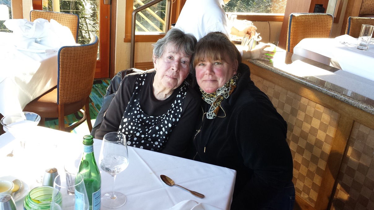 Nancy and Whitney at Valley River Inn