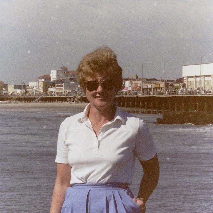 Nancy on a family vacation in the 70s