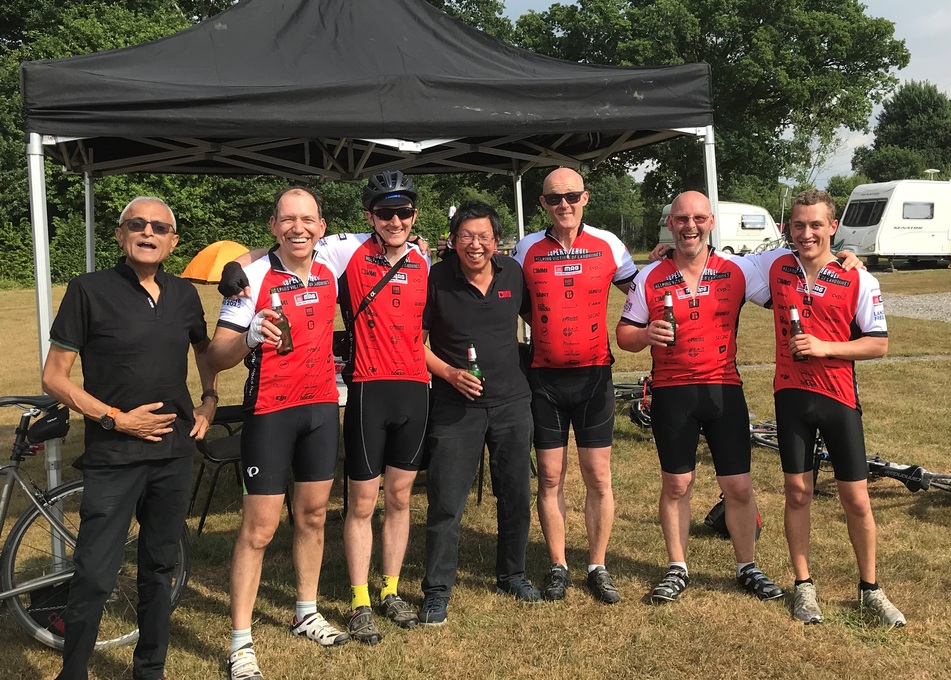 Jay as part of the Superheroes team in summer 2018