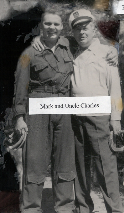 Dad and his Uncle Charlie Baldwin