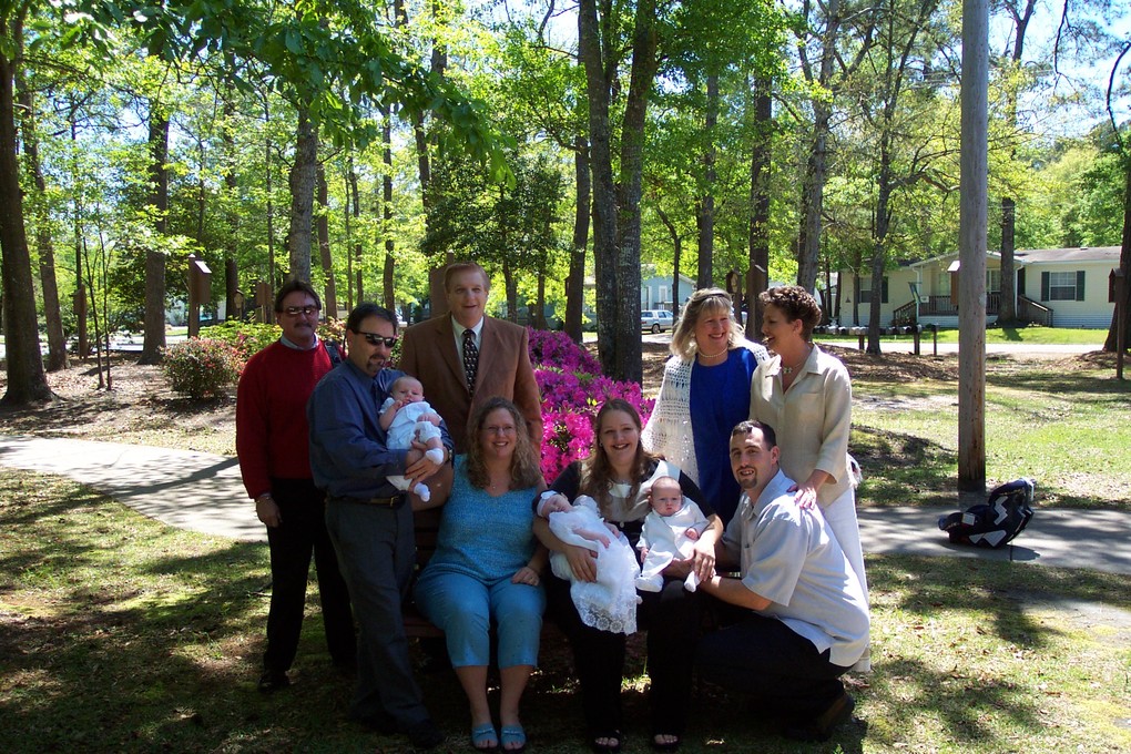 Autumn, Addison and Nico's Baptism