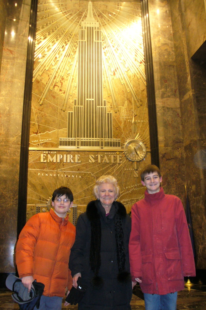 Grammie with Alex & Noah