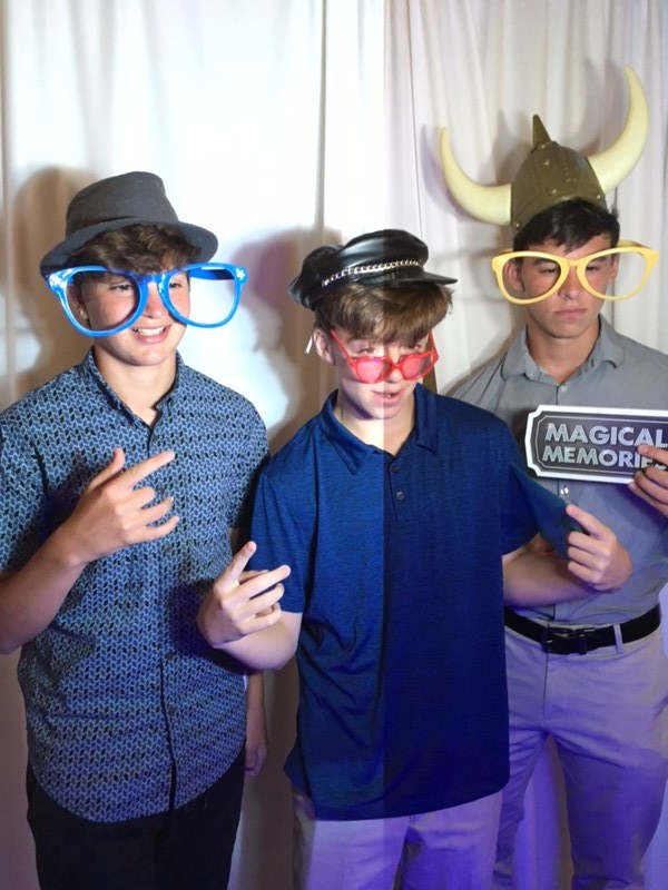 3 Amigoes at Hailey's graduation June 2019