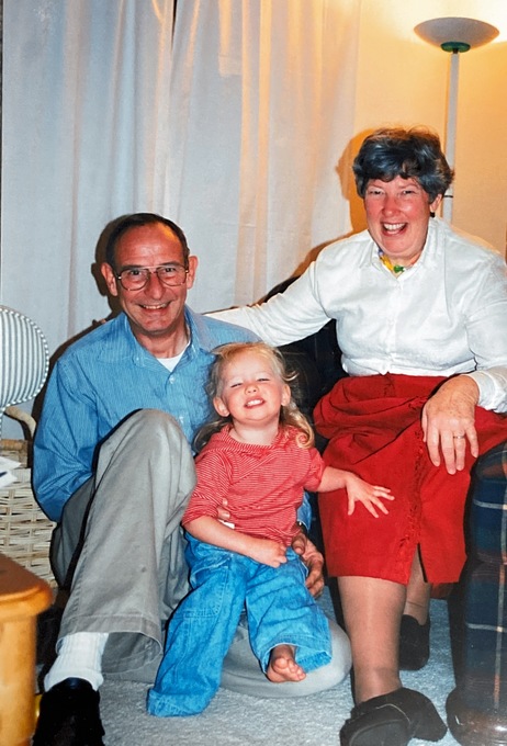 Charles, Karen and their granddaughter, Erin