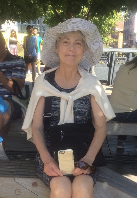 Ann on the High Line in NYC