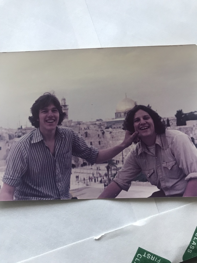 David + Jeff Gertsman in Israel