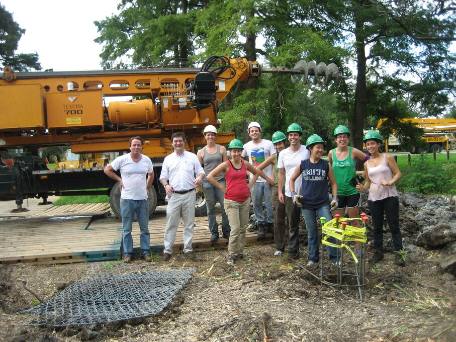 Sam and the Grow Dat team