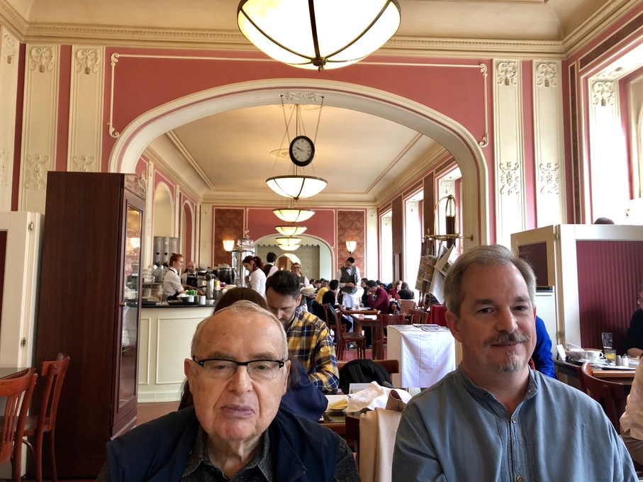 Cafe Louvre in Prague