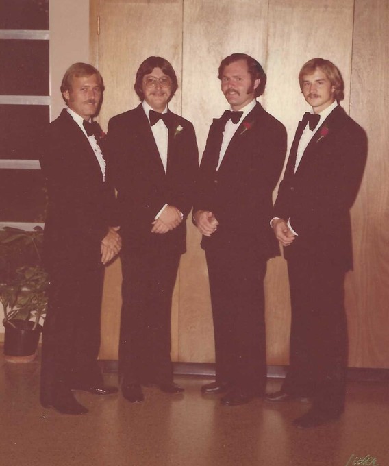 Bobby's Wedding picture.