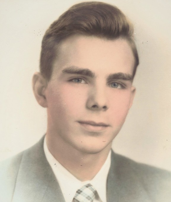 Arthur's high school photo