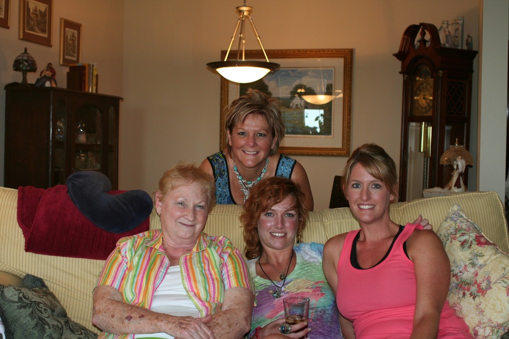 Mema, Jamie, Brandy and Cara