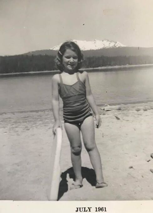 Linda at Mt Hood in Oregon