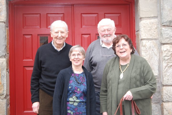 Homer, Lynn, Mike, and Julie