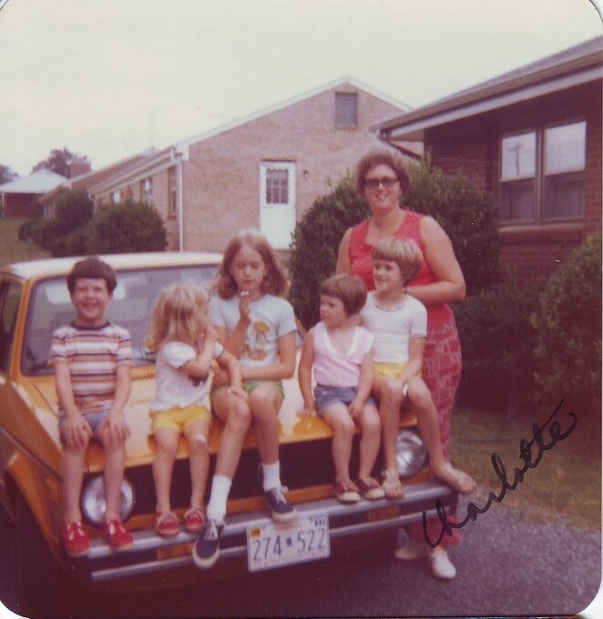 Charlotte with Laura, Lynn, Kate