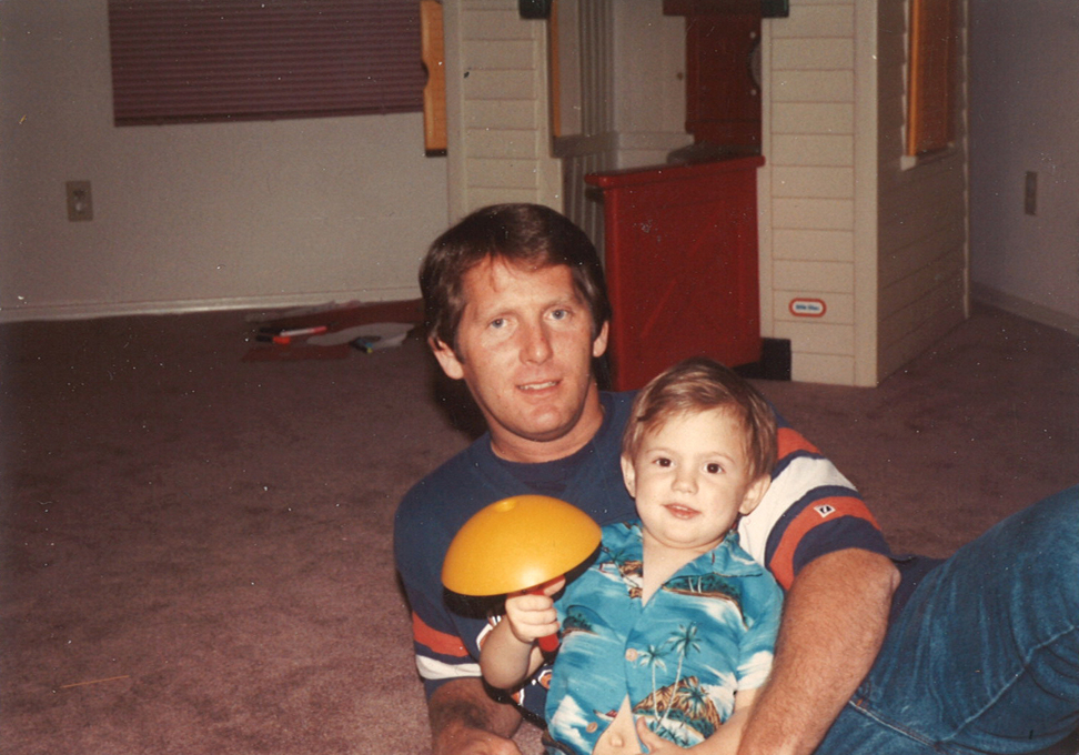 Michael with son, Shawn