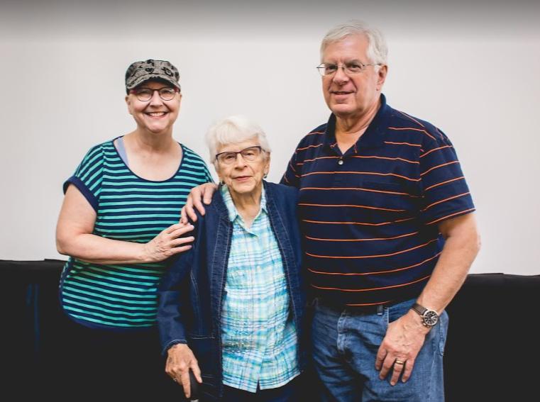 Margaret, Mom and Karl