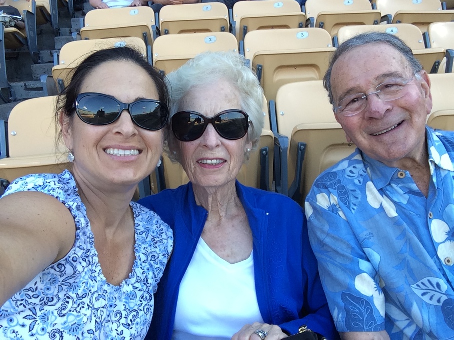 Dodger's game. Summer 2017.