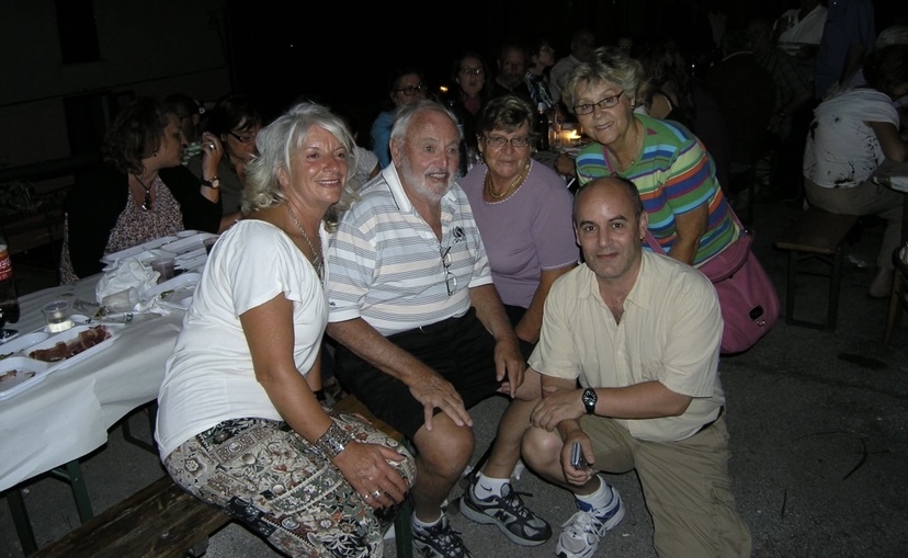 Aj in italy visitng his family's home town Fallascoso 