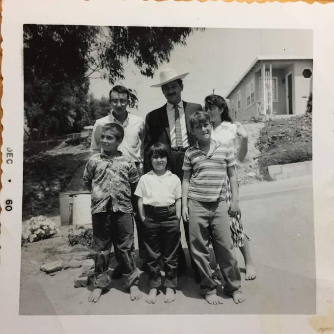 Charles, Frank, Louisa, Charlie, Ginny and John