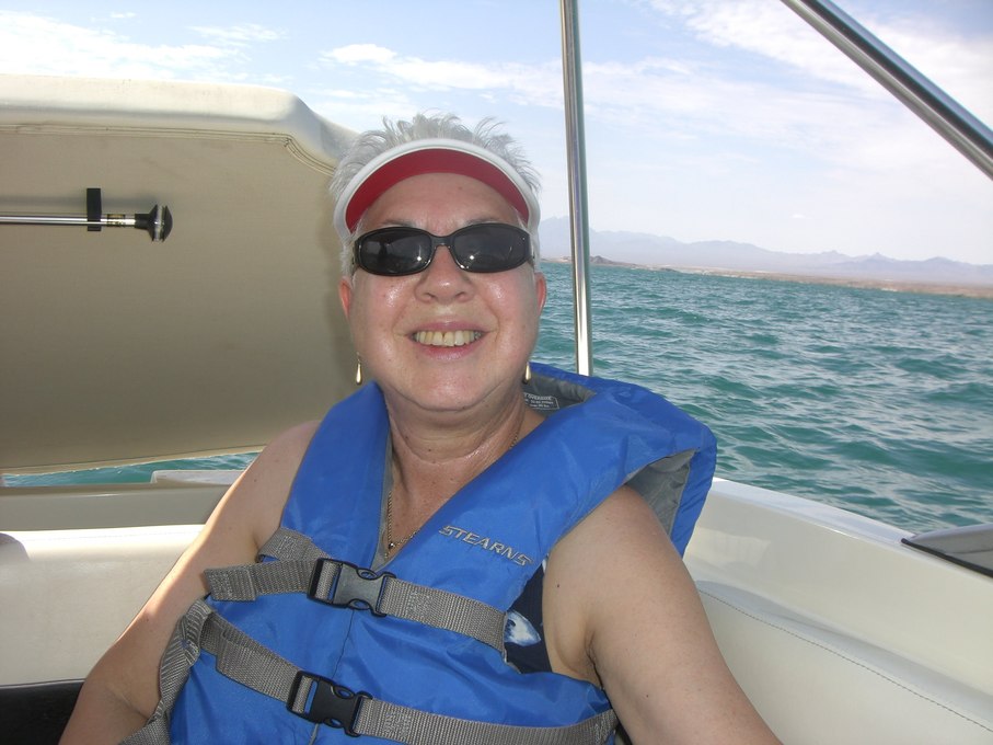 Dalia on Lake Mohave