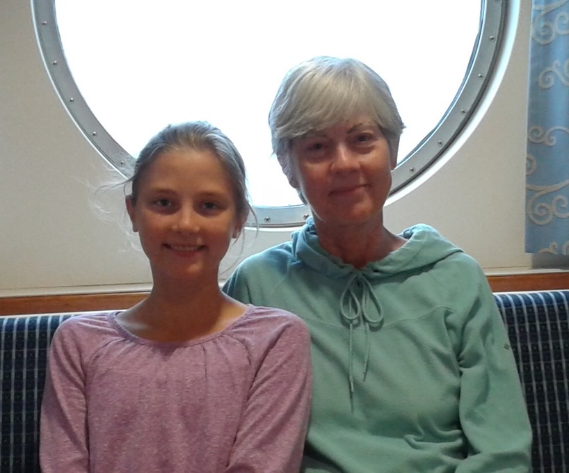 On her Norway adventure