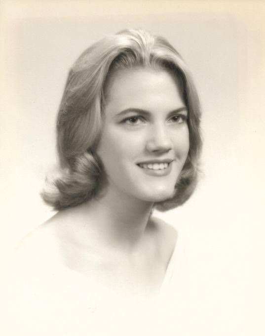 Wellesley College Senior Portrait, 1962