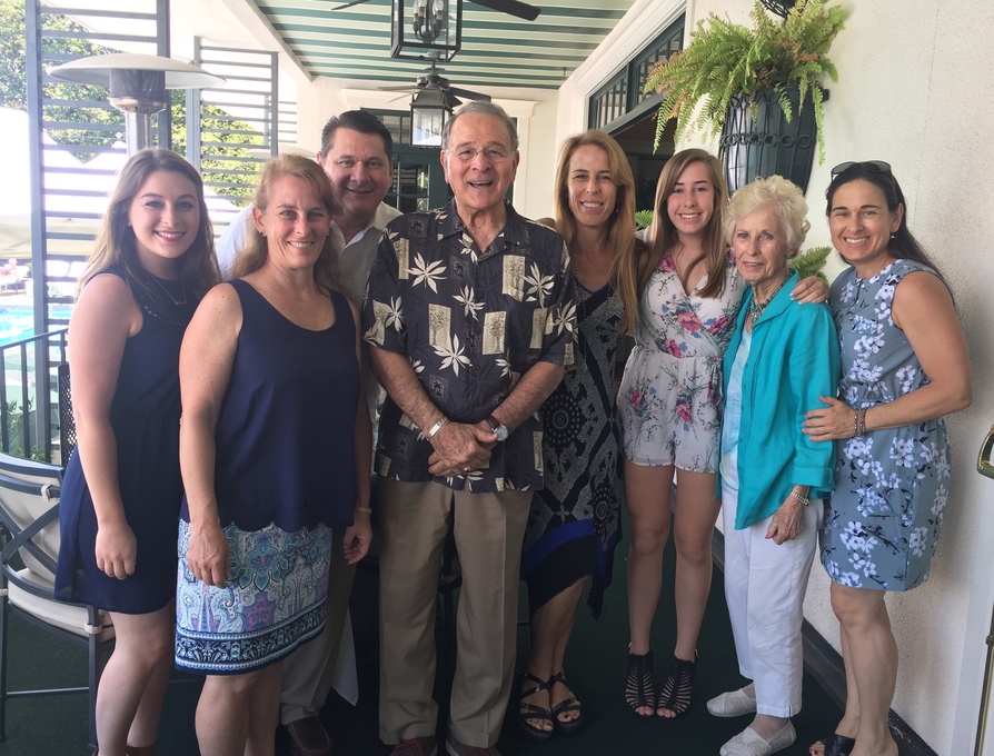 Father's Day brunch at the Valley Hunt Club.  June 2017.
