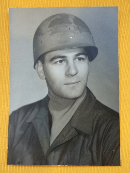 Peter in the US Military. Ft. Ord, Texas. 1956.