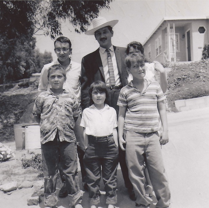 Charles, Frank, Louisa, Charlie, Ginny and John