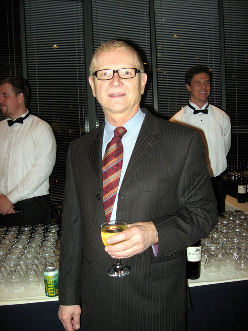 Larry at End of Year Party 