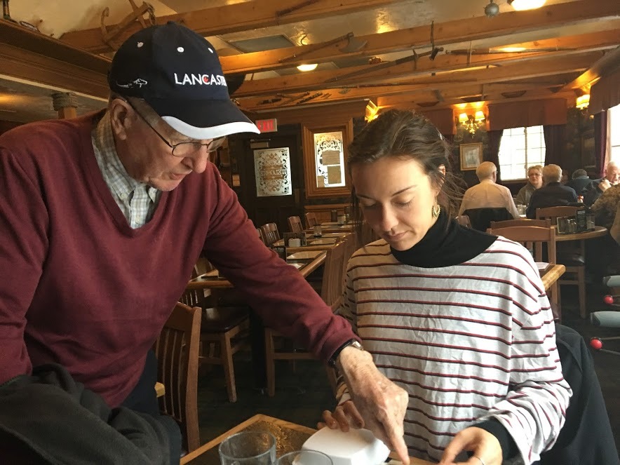 Pat with granddaughter, Maddie - 2019