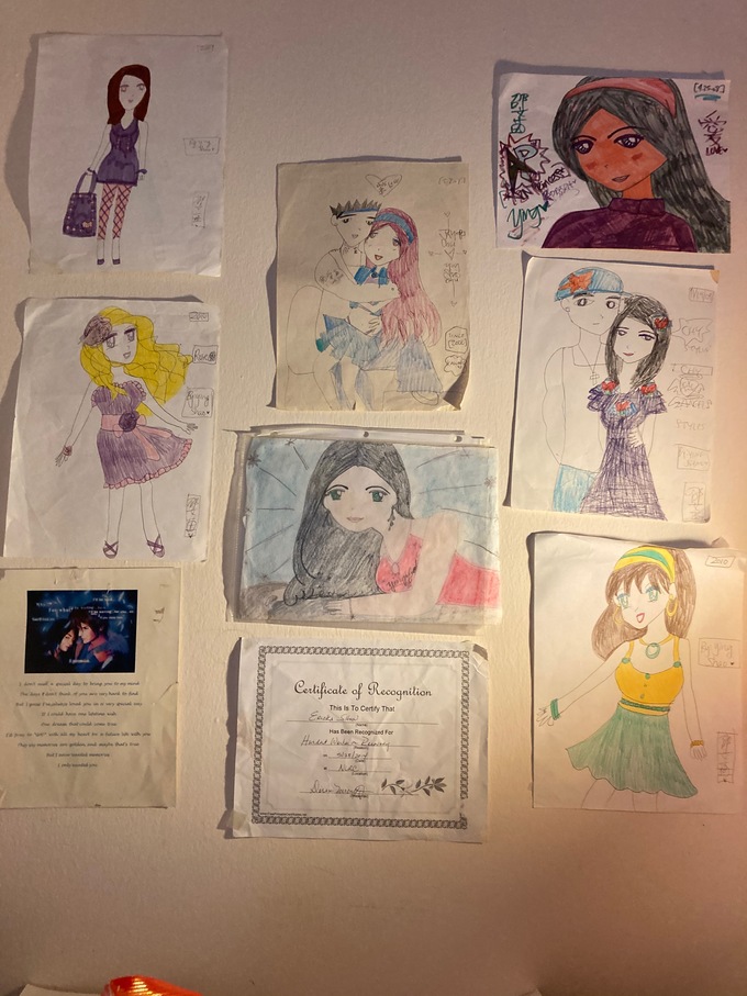 Judith's talented niece, Erica, shares her wonderful artwork in honor of Judith's Celebration of Life! 