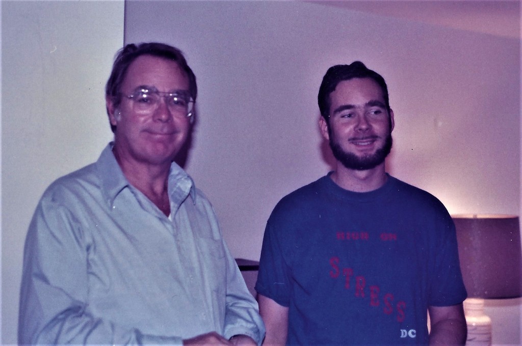 Arthur at David's PhD defense parth