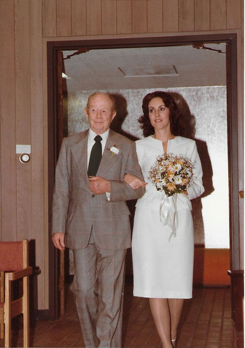 Gail and Jay's Wedding March 20, 1982