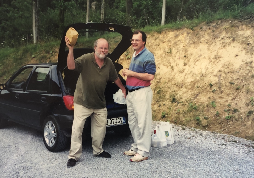 John and Matthew in Italy
