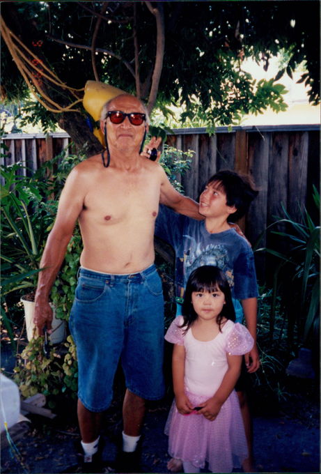 Carl with Curtis and Taylor