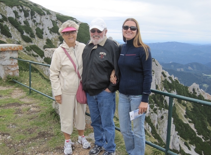 Aj and Dolly with Olga 