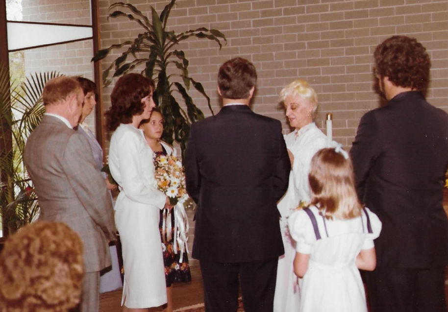 Gail and Jay's Wedding March 20, 1982