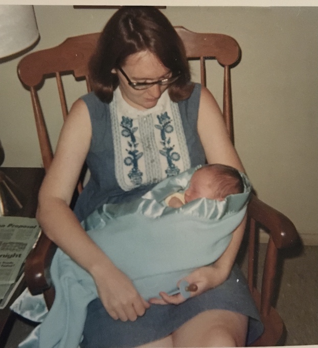 Ann with David (1968)