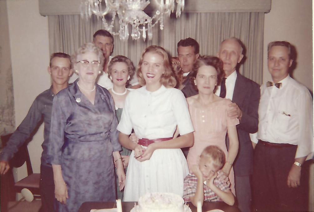 Sue Ellen with extended family