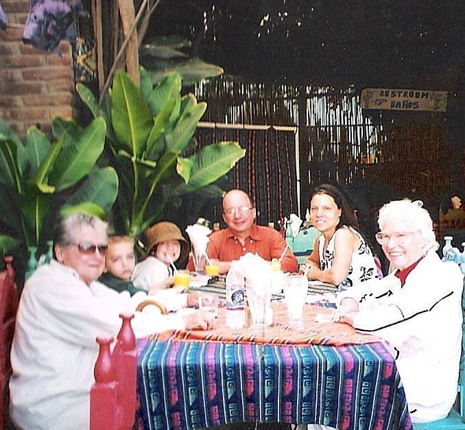 Three Generations Vacationing in Mexico