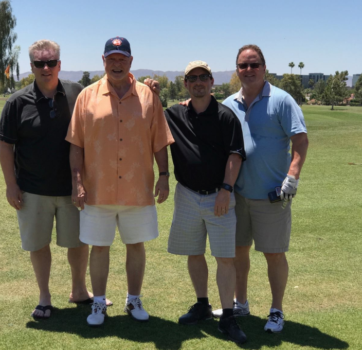 Golfing with Friends in Scottsdale, Arizona