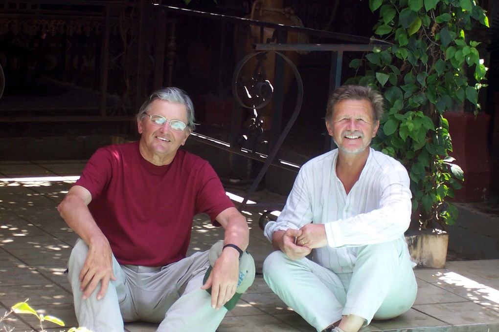Ed and Juergen on their travels through Central America